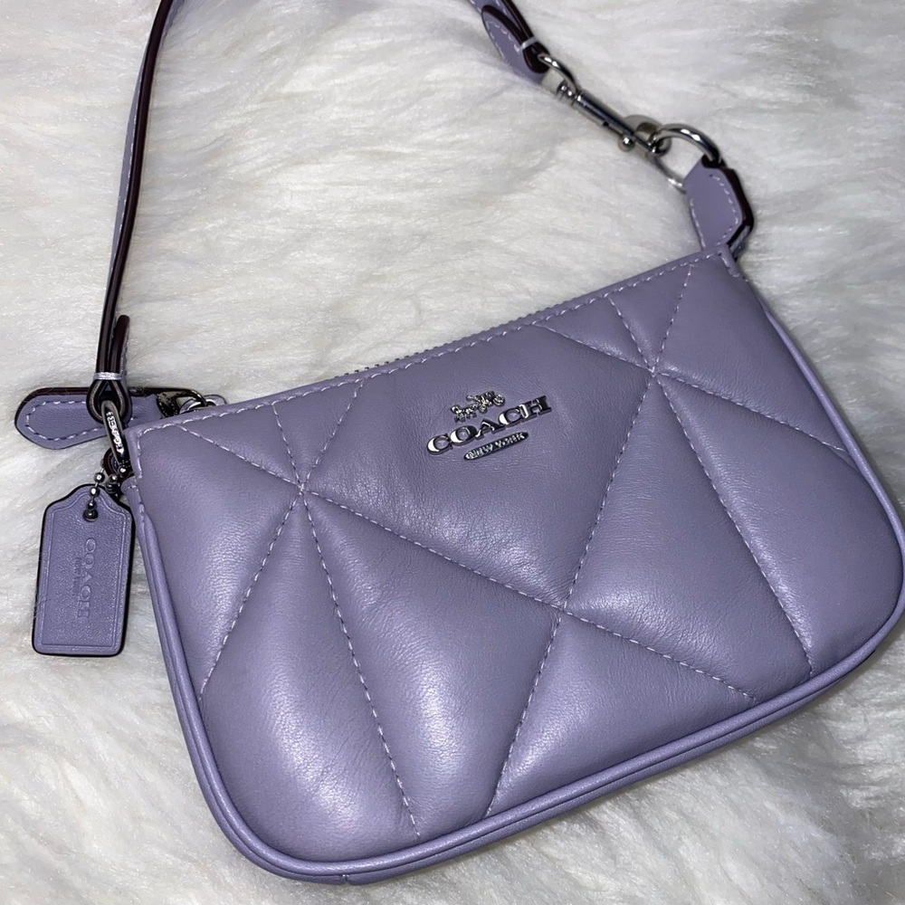 Coach nappa leather wristlet New Nolita 15 With Puffy Diamond Quilting
